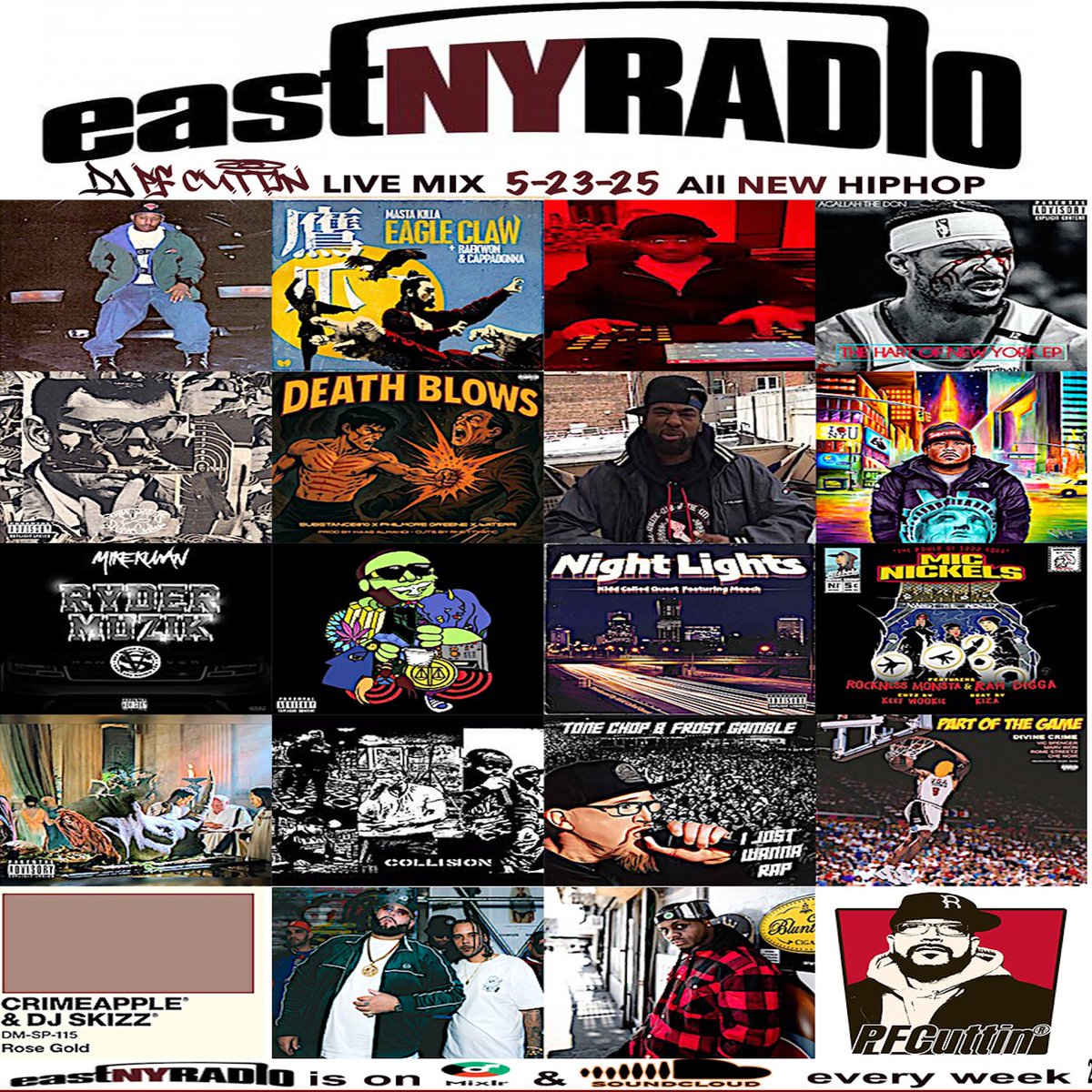 PFCUTTIN's tweet image. ENYR 5-23-25 mix (@PFCUTTIN):  pfcuttin.bandcamp.com/album/eastnyra…