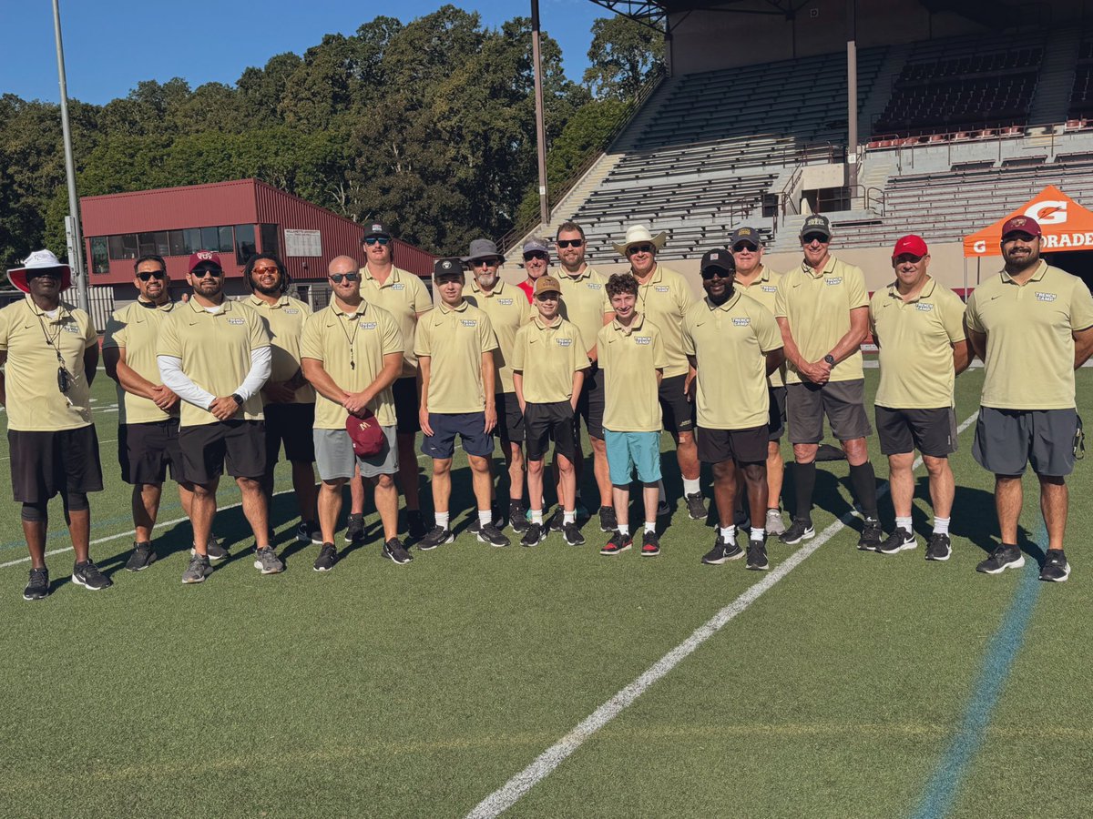 Thank you to all the incredible coaches &amp; staff who made Trench Camp 2025 a reality! We couldn’t have done it without you!

Front: L to R 
Jorge Magana, Tim Rude, Henry Roy (Staff), Bennett Roy (Staff), Ethan Minton (Staff), Chima Chindah

Back: L to R

Hillary Butler, Dave