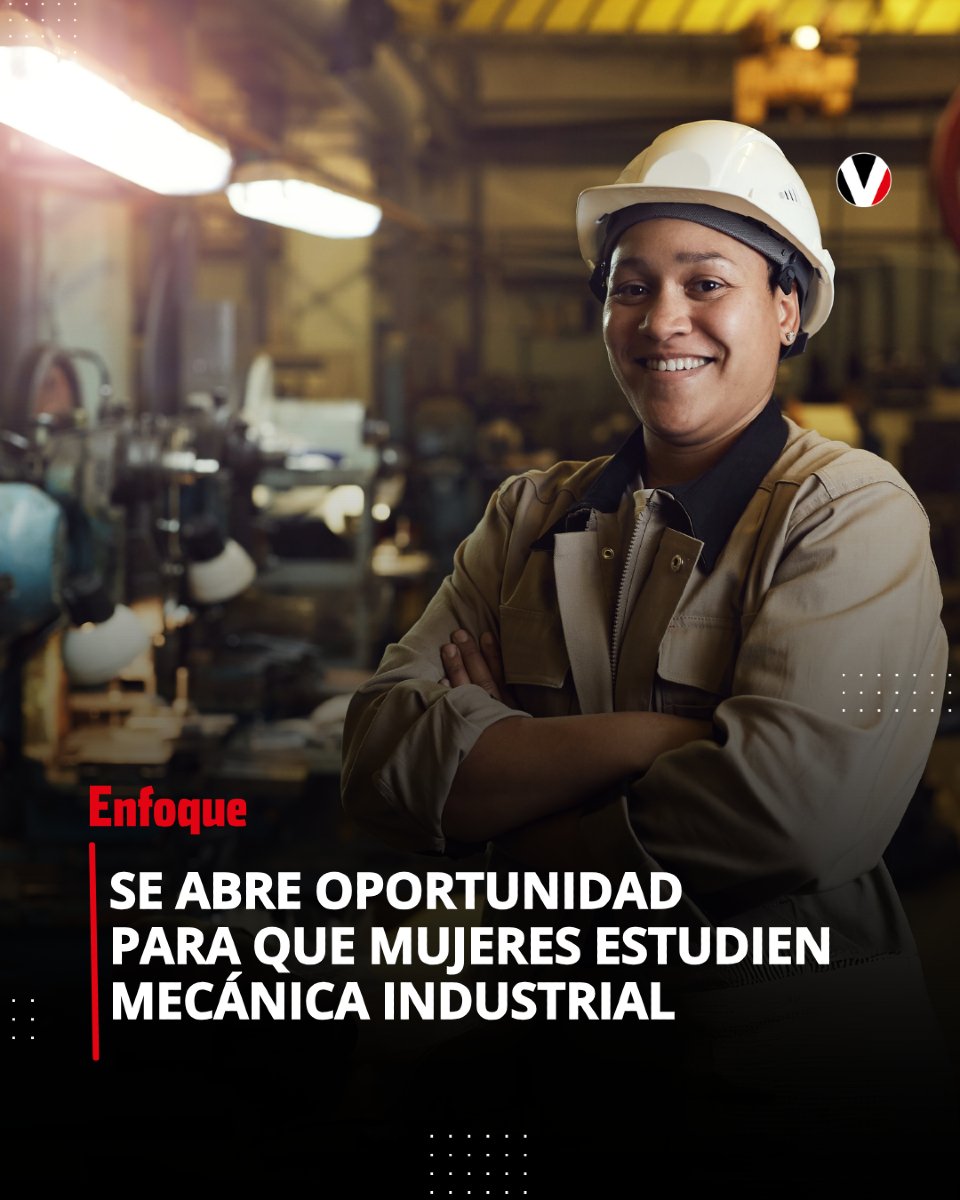 #ATENCIÓN 📣 | Se abrió la primera escuela de mecánica industrial para mujeres en Guayaquil, bajo un modelo educativo dual que busca graduar a 27 participantes. Entérate cómo puedes acceder al programa ⚙v.vistazo.com/4kHRZMo