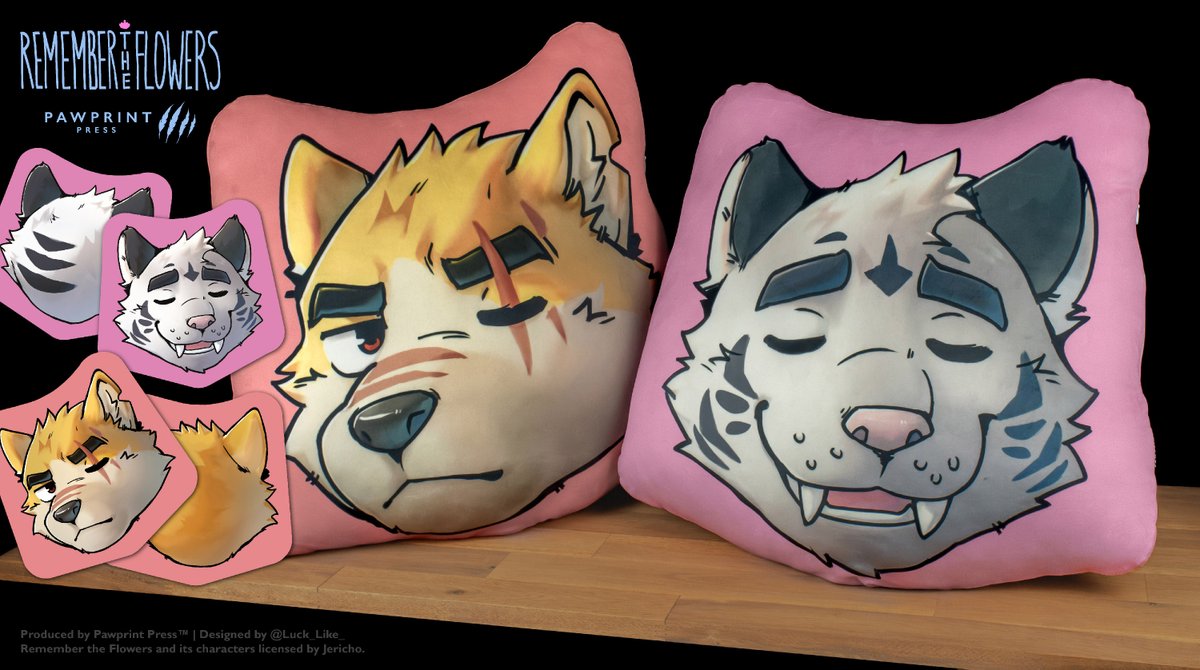 pawprint_press's tweet image. Last week for our current pre-orders!
This includes both our 2nd edition pillow inserts, and our new range of super-soft-super-plush character cushions! #RtFVN #Nekojishi #WTDLVN
Pre-orders end 21st July, shipping August!