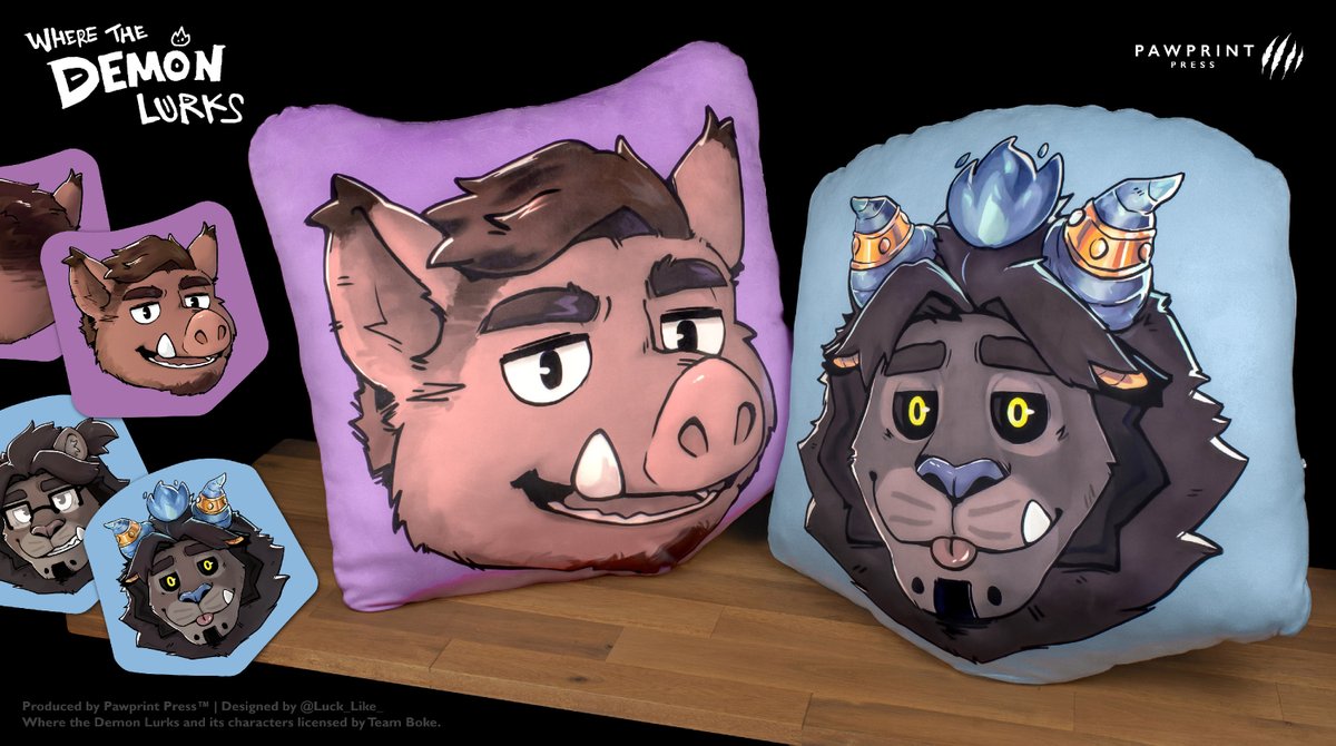 pawprint_press's tweet image. Last week for our current pre-orders!
This includes both our 2nd edition pillow inserts, and our new range of super-soft-super-plush character cushions! #RtFVN #Nekojishi #WTDLVN
Pre-orders end 21st July, shipping August!