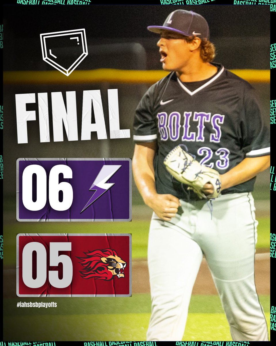 🚨𝗣𝗟𝗔𝗬𝗢𝗙𝗙 𝗕𝗔𝗦𝗘𝗕𝗔𝗟𝗟 𝗙𝗜𝗡𝗔𝗟 𝗦𝗖𝗢𝗥𝗘🚨

IOWA CITY LIBERTY IS HEADING TO SIOUX CITY 🔥

THEY TAKE DOWN LINN-MAR 6-5.

#iahsbsb #OS14 Tyler Meyers