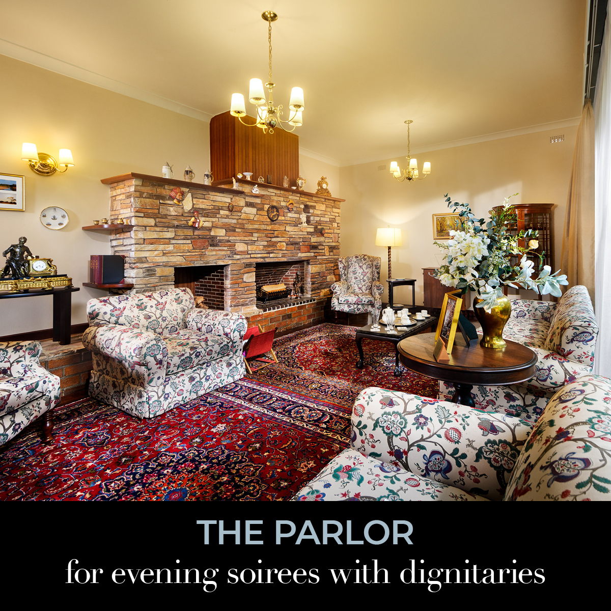 LRonHubbard's tweet image. The parlor at Alexandra Park once welcomed cabinet ministers, cultural figures and dignitaries for drinks and hors d’oeuvres. “I am knee deep in ministers and parliament people,” L. Ron Hubbard wrote. Discover more: lronhubbard.org/landmark-sites…