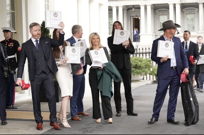 How did Obama, Biden, and Hillary get these idiots to pose for this?