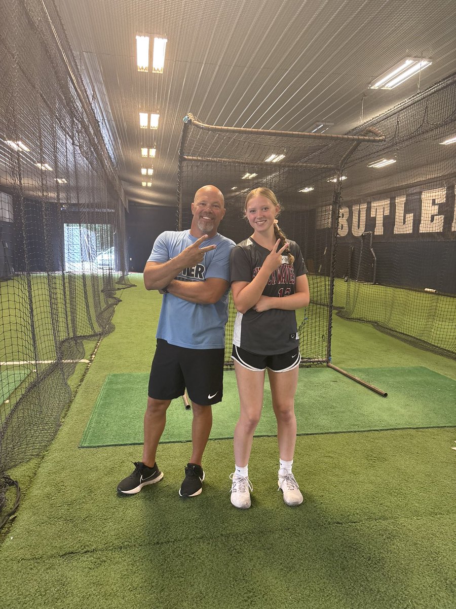 SW16uCarroll's tweet image. Huge thank you to @ButlerSoftball for hosting such an awesome camp today! Mac had a great time learning, growing, and connecting with the coaching staff. We appreciate the feedback and the opportunity to work with your program. She can’t wait to come back! @BUsoftballcoach…