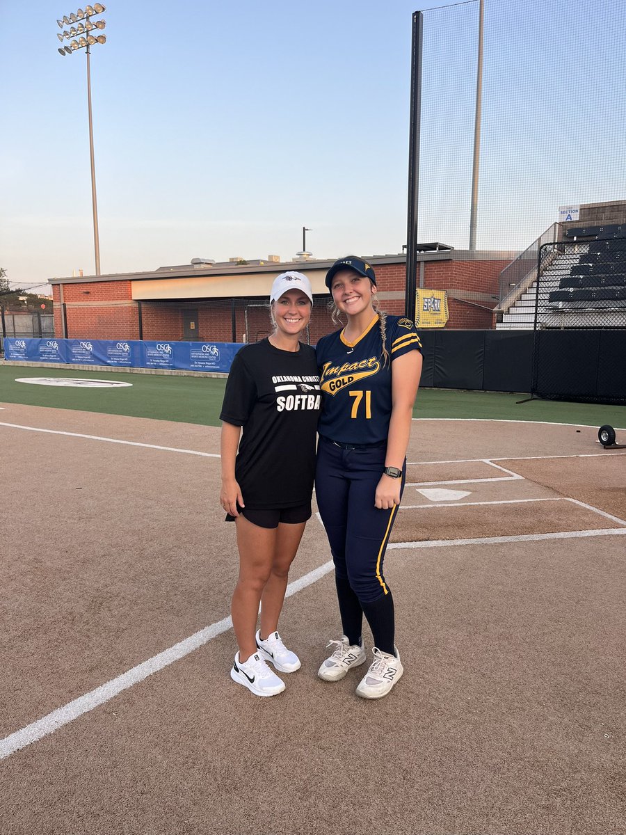 Avie Faries (@aviefaries71) on Twitter photo Thank you so much <a href="/OCeaglesSB/">OC Softball</a> <a href="/BayMcKittrick/">Bailey McKittrick</a> for such an amazing camp tonight! Was so much fun and we got lots of work in. Hope to be back soon!
<a href="/IGDFW_Bryant/">18u Impact Gold Premier Bryant</a> Thank you so much <a href="/OCeaglesSB/">OC Softball</a> <a href="/BayMcKittrick/">Bailey McKittrick</a> for such an amazing camp tonight! Was so much fun and we got lots of work in. Hope to be back soon!
<a href="/IGDFW_Bryant/">18u Impact Gold Premier Bryant</a>