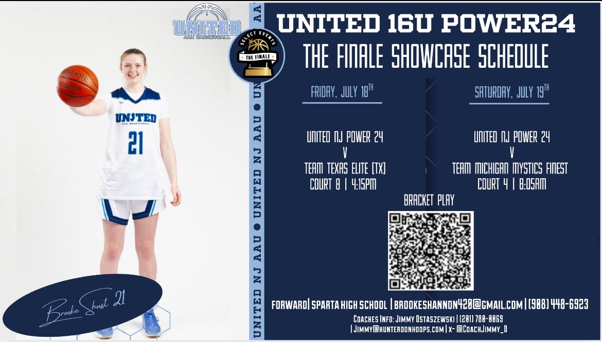 Brooke Shust (@shust_brooke) on Twitter photo Here's my schedule for the P24 Select Events Finale weekend in Ohio at Spooky nook!
<a href="/unitedNJaau/">United NJ AAU</a> <a href="/CoachJimmy_O/">Jimmy Ostaszewski</a> <a href="/CoachGaba/">Coach Joe Gaba</a> Here's my schedule for the P24 Select Events Finale weekend in Ohio at Spooky nook!
<a href="/unitedNJaau/">United NJ AAU</a> <a href="/CoachJimmy_O/">Jimmy Ostaszewski</a> <a href="/CoachGaba/">Coach Joe Gaba</a>