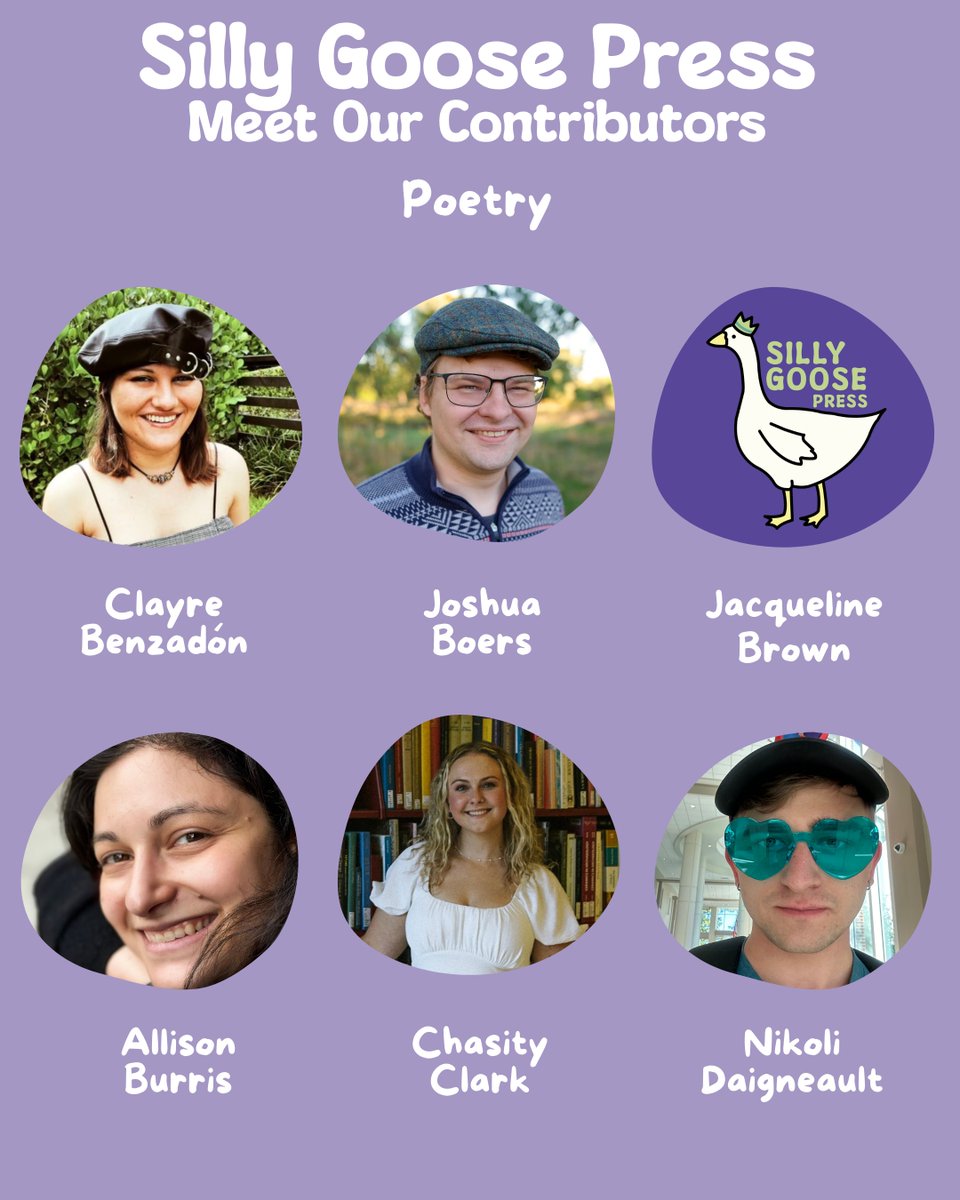 sillygoosepress's tweet photo. 🪿MEET THE POET GEESE PT 1 🪿
cc: @chasitymclark @ClayreBenz @ReverendPear @JoshuaBoers @mfulms21 https://t.co/p86HJAnsWF
