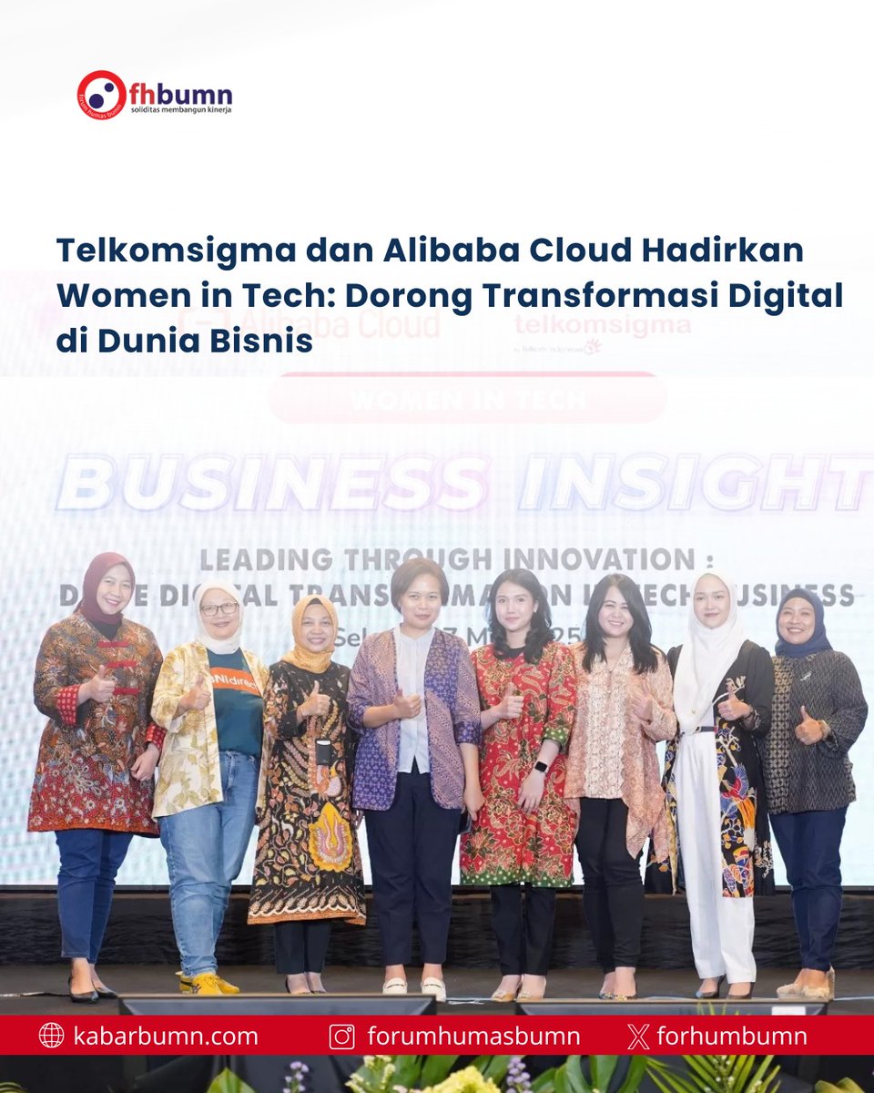 Selama 16 tahun, Telkomsigma telah menunjukkan dedikasi melalui tiga portofolio utamanya: IT Services, Cloud, dan Cybersecurity. Komitmen ini diwujudkan melalui penyelenggaraan event Women in Tech, hasil kerja sama Telkomsigma—anak usaha PT Telkom Indonesia—dengan Alibaba Cloud.