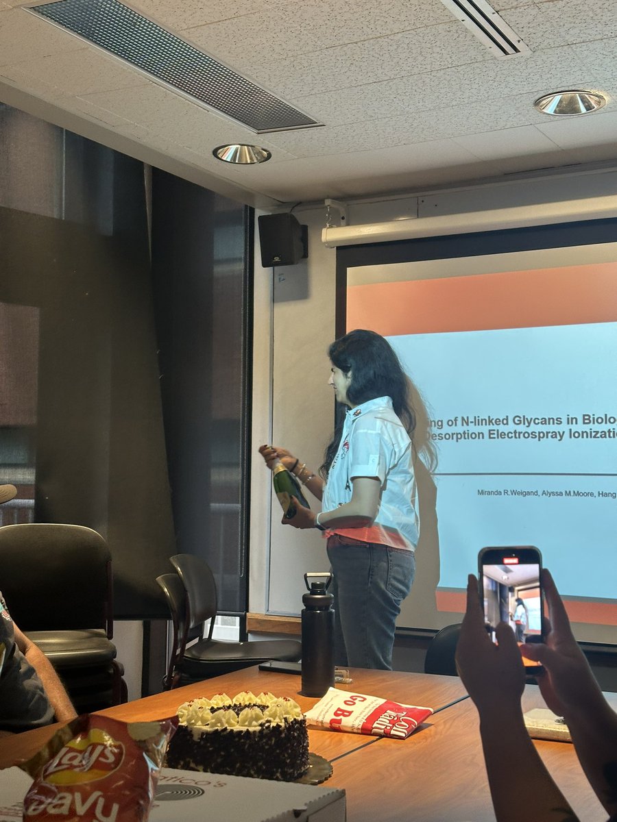 From mass spectrometry to massive success! 🧪🎓 Huge congrats to Ayesha on graduating! You tackled every challenge with style and smarts. Now go pop that champagne and show the world what a PhD powerhouse looks like! 🚀🍾 #DrAyesha #PhDoneAndDusted
