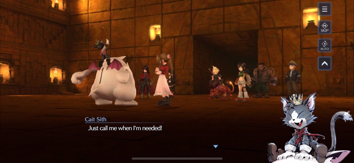THEY KEPT CAIT SITH’S MARRIAGE FORTUNE WITH CLOUD AND AERITH IN EC 😭❤️