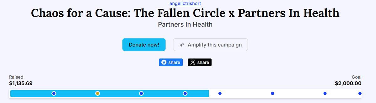Stream was AMAZING. I cannot thank you enough for coming out and showing support. I am so happy to have shared memories of CuriousAndSpurious with you all and to hear memories from his friends. 

We raised $1,135.69 so far for <a href="/PIH/">Partners In Health</a> ! I am going to continue until the end of July