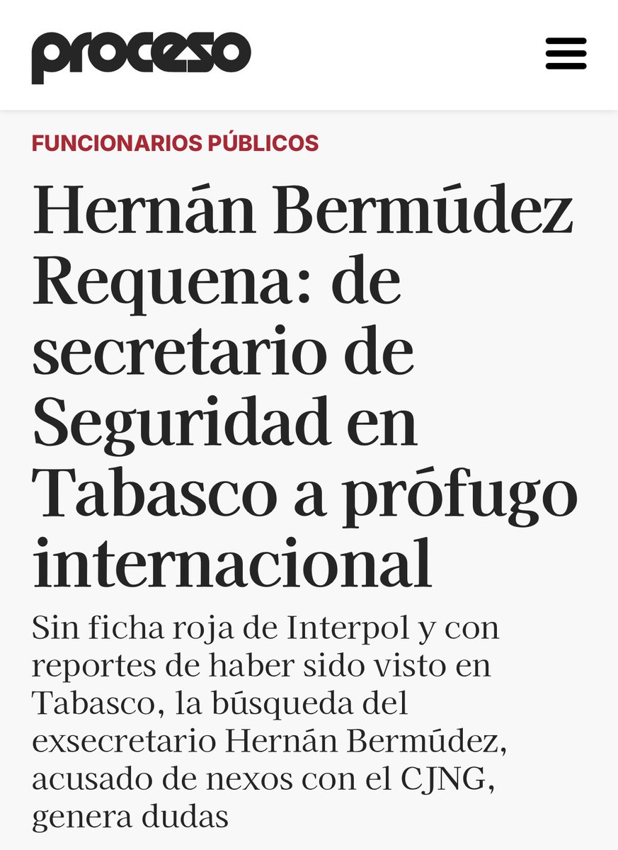 No es ningún invento que Adán Augusto tuvo como secretario de gobierno a un criminal. Lo dice la SEDENA, lo dice la INTERPOL 🚨

Desde el 2022 la SEDENA tenía información que señalaba la colusión de sus altos funcionarios con el CJNG, Bermúdez es solo un eslabón.

Son cómplices