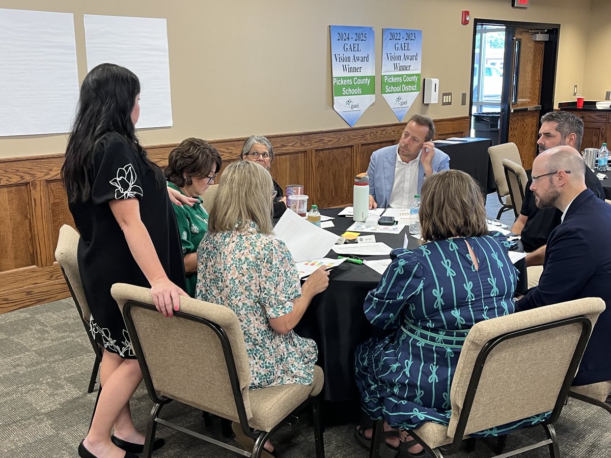 Excellent day in Pickens with school and district leaders at our Leadership Kickoff! Deep conversations on our data and time well spent working at our craft! Looking forward to the 2025-2026 school year for Dragon Nation! #Leadership #StartFast