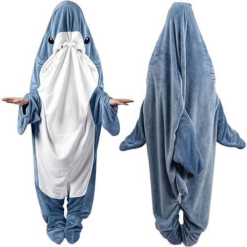 I just received Shark Blanket Adult &amp; Kid, Shark Onesie Pajamas, Shark Hoodie Costume, Shark Wearable Blanket - L: for Height 57-61 In. from Anonymous via Throne. Thank you so much, Shorkie!! throne.com/hushedhydra #Wishlist #Throne
