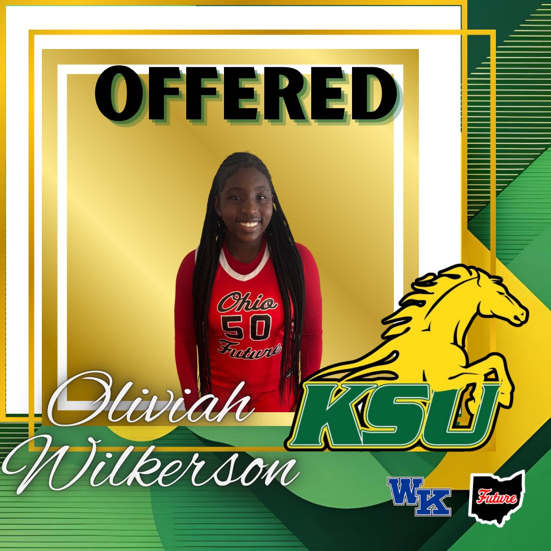 OhioFuture's tweet image. Congratulations Oliviah on your offer from Kentucky State University!