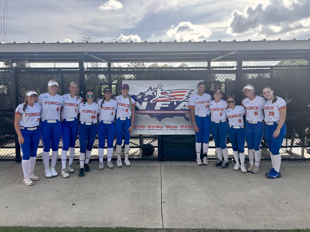 Southern Force 18U National - Palmer (@forcesouthern) on Twitter photo Thanks <a href="/NFAsoftball/">National Fastpitch Alliance</a> for hosting another amazing tournament in Ruston this week. Excited to finish 4-0 in our pool play games! 💙🧡 Thanks <a href="/NFAsoftball/">National Fastpitch Alliance</a> for hosting another amazing tournament in Ruston this week. Excited to finish 4-0 in our pool play games! 💙🧡