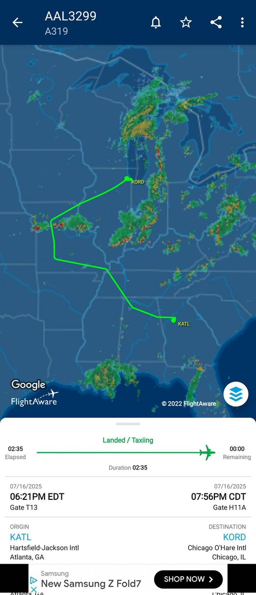 MKiczenski's tweet image. Taking the scenic route. Lol
#aviation #Weather #travel