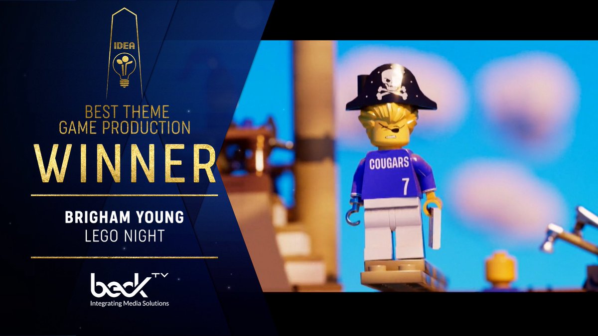 The GMA for Best Theme Game Production goes to- BYU. Congratulations!

#IDEABoston