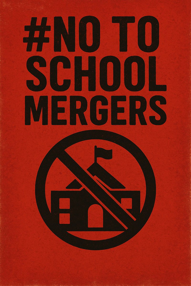 स्कूल बंद करना राष्ट्र विरोधी कदम है!
#NoToSchoolMergers