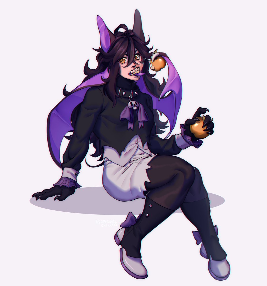 apendicechileno's tweet image. Attack on @rorokonaa &gt;:3c!
I have wanted to draw froot since forever hehe
#artfight
