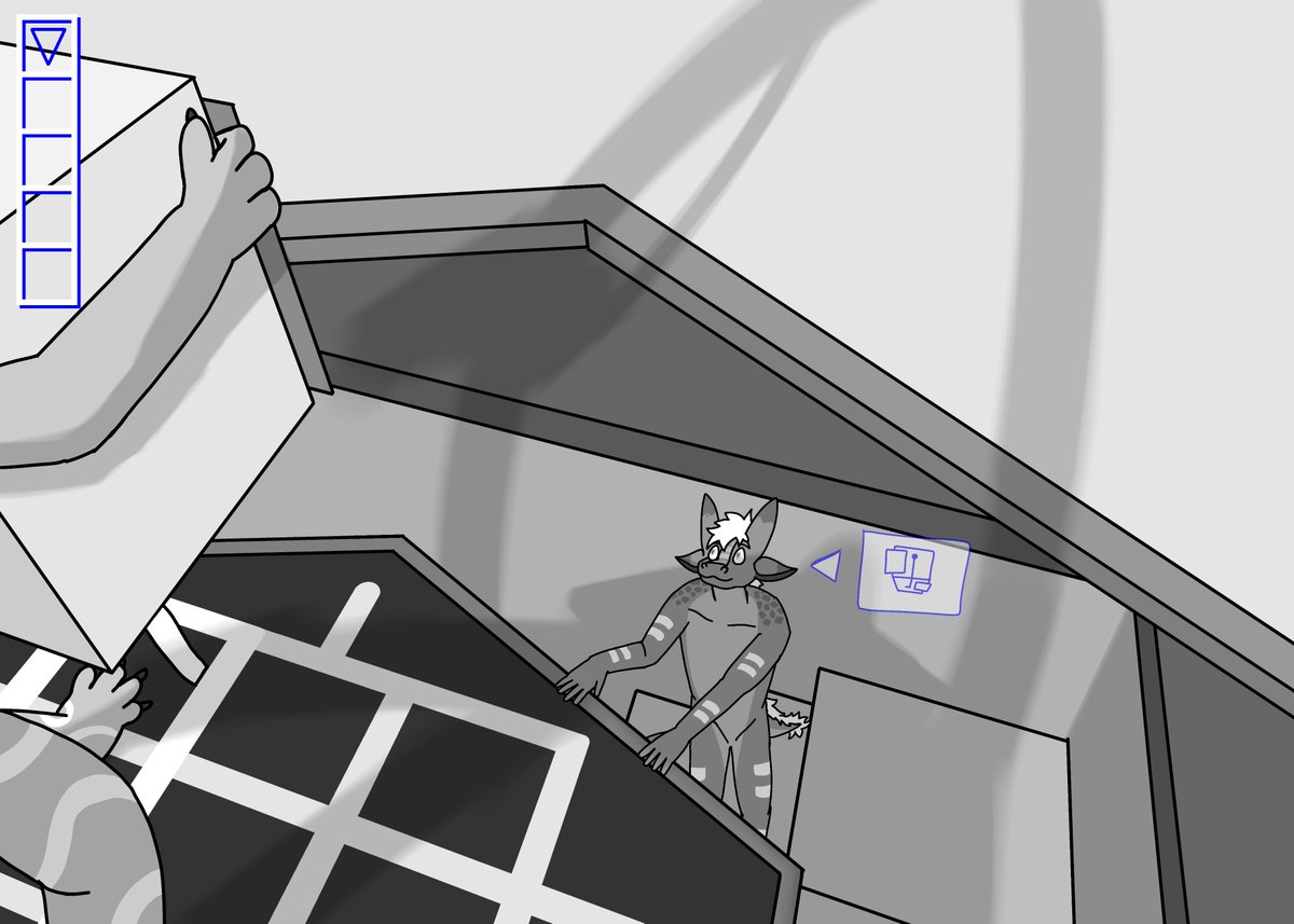 128/523 BEGINNINGS
【GIFT FOR @RAIKOTOGEN】
[0x43800000 - EPOCH NR. 1]

#FURRYART #THEWITNESS