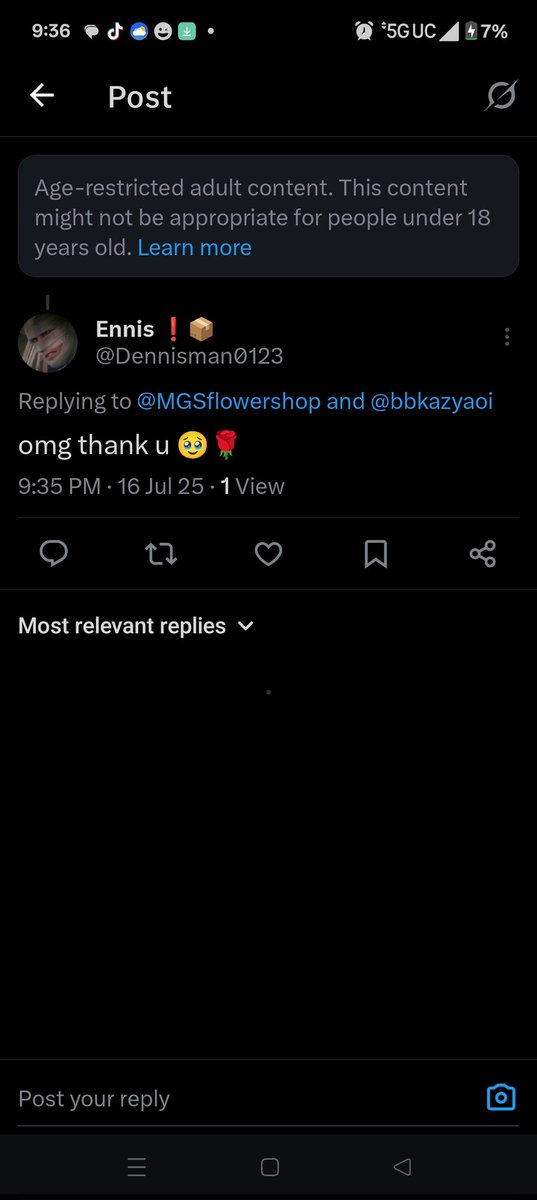 bbkazyaoi's tweet photo. @Dennisman0123 @MGSflowershop https://t.co/gqXPL6bolc