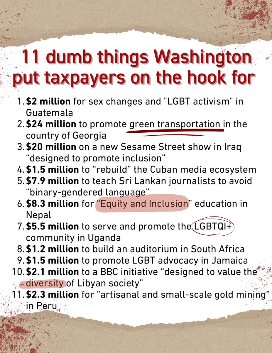 Most Ohioans agree that their tax dollars shouldn’t fund foolishness around the globe when they’re working just to put food on the table back home.