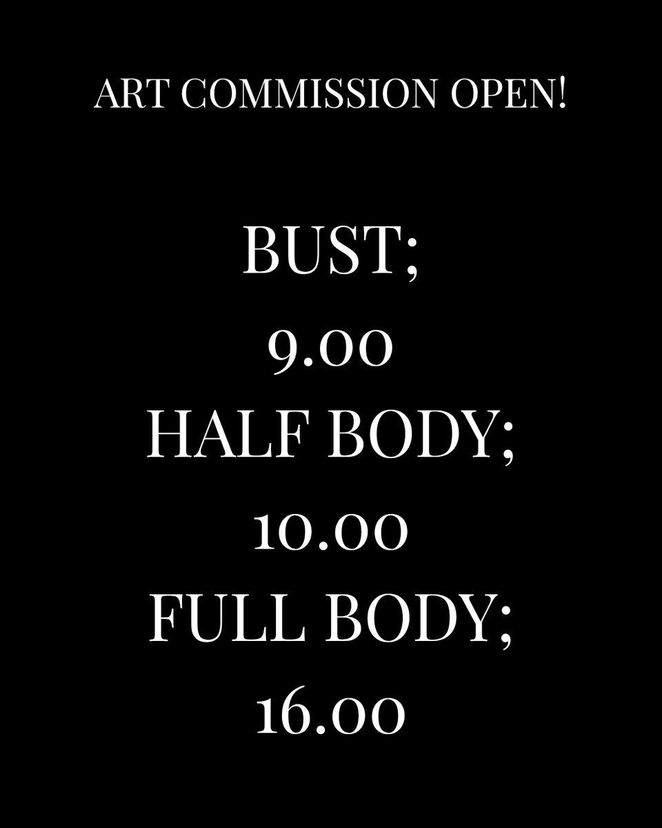 _bonesnhearts's tweet image. Redoing my commission post.
I accept cash app and PayPal (I don&apos;t know how it works)
I won&apos;t post commissions unless you want me too