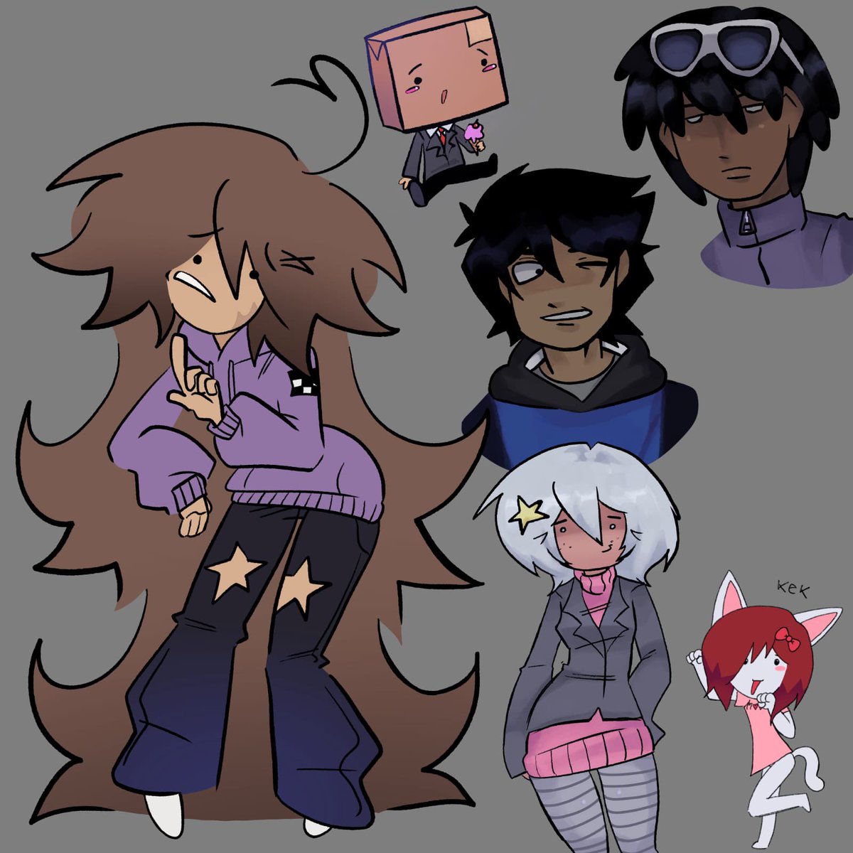 DaanyD6's tweet image. Hice varios dibujos jeje

#art #procreate #originalcharacter