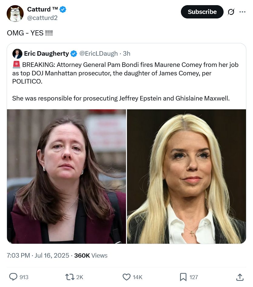 Because prosecuting pedophiles is bad? Some MAGAts are really twisting themselves like pretzels over the Epstein Files.