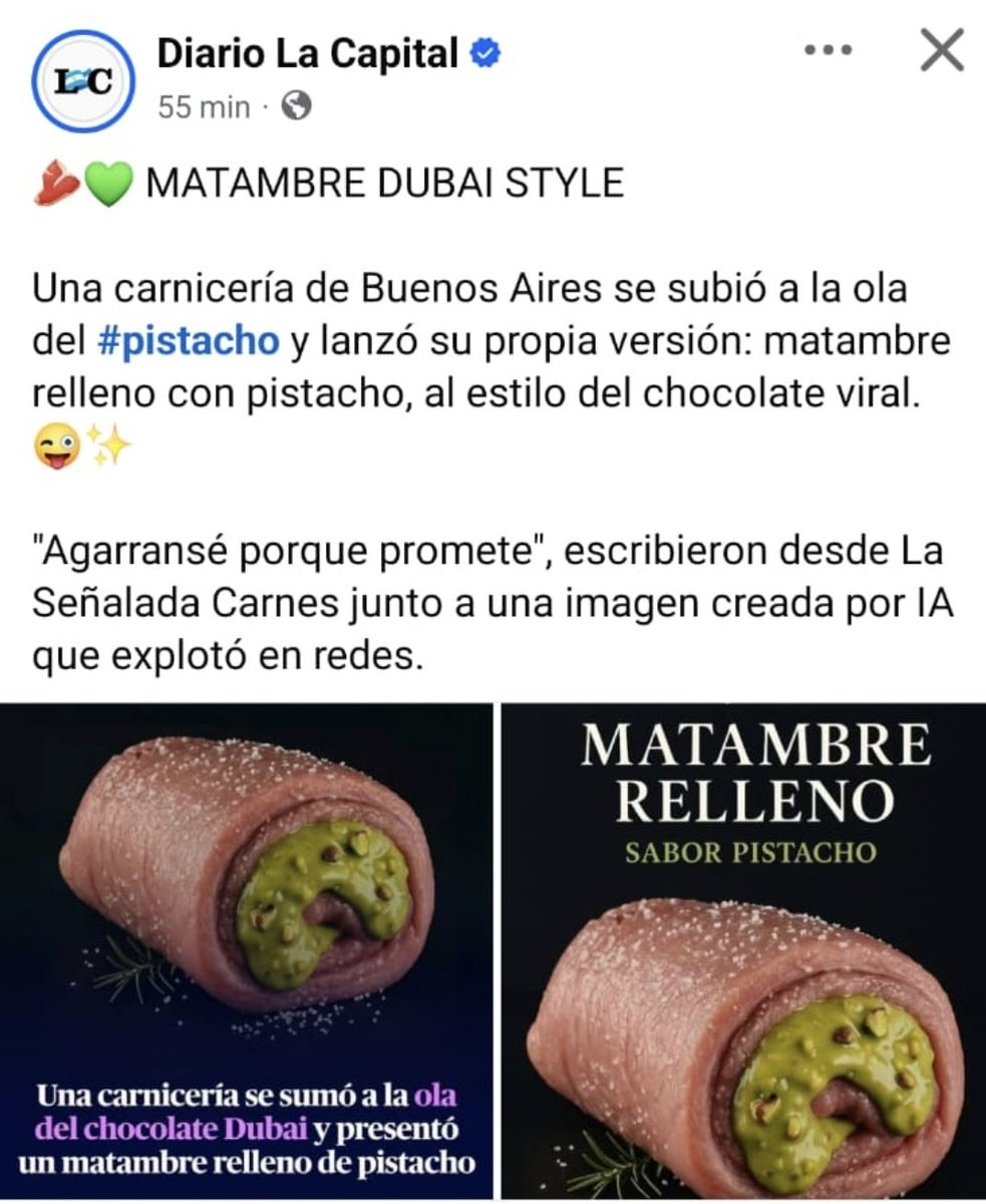 El pistacho sería el nuevo chedar?