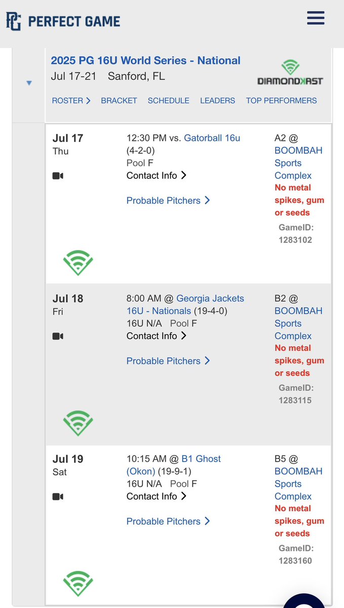Hudson Cuevas (@hudsoncuevas24) on Twitter photo Here is our schedule in the <a href="/PerfectGameUSA/">Perfect Game USA</a> 16U world series w <a href="/TESTBSBCLUB/">TESTBaseball</a> black 16U #whatsnext Here is our schedule in the <a href="/PerfectGameUSA/">Perfect Game USA</a> 16U world series w <a href="/TESTBSBCLUB/">TESTBaseball</a> black 16U #whatsnext