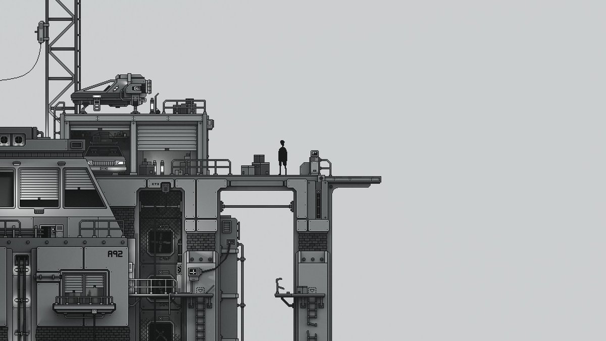 Today's WIP👷

 Software: Photoshop, Magicavoxel

 #pixelart #voxelart