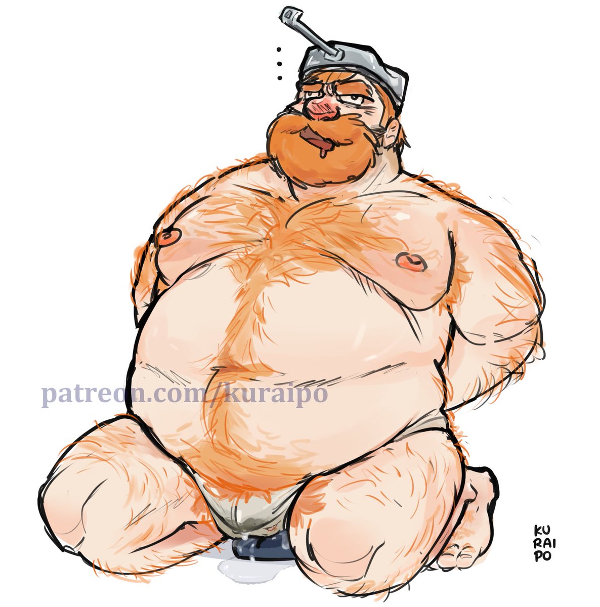 When Crazy Dave's TV got broke, he desperately wanted to find another way to not get bored; so one neighbor told him to use this rubberish thingy...

He is definitely confused about this feeling he has never felt before; but oh gosh... he won't be missing TV in a long time.