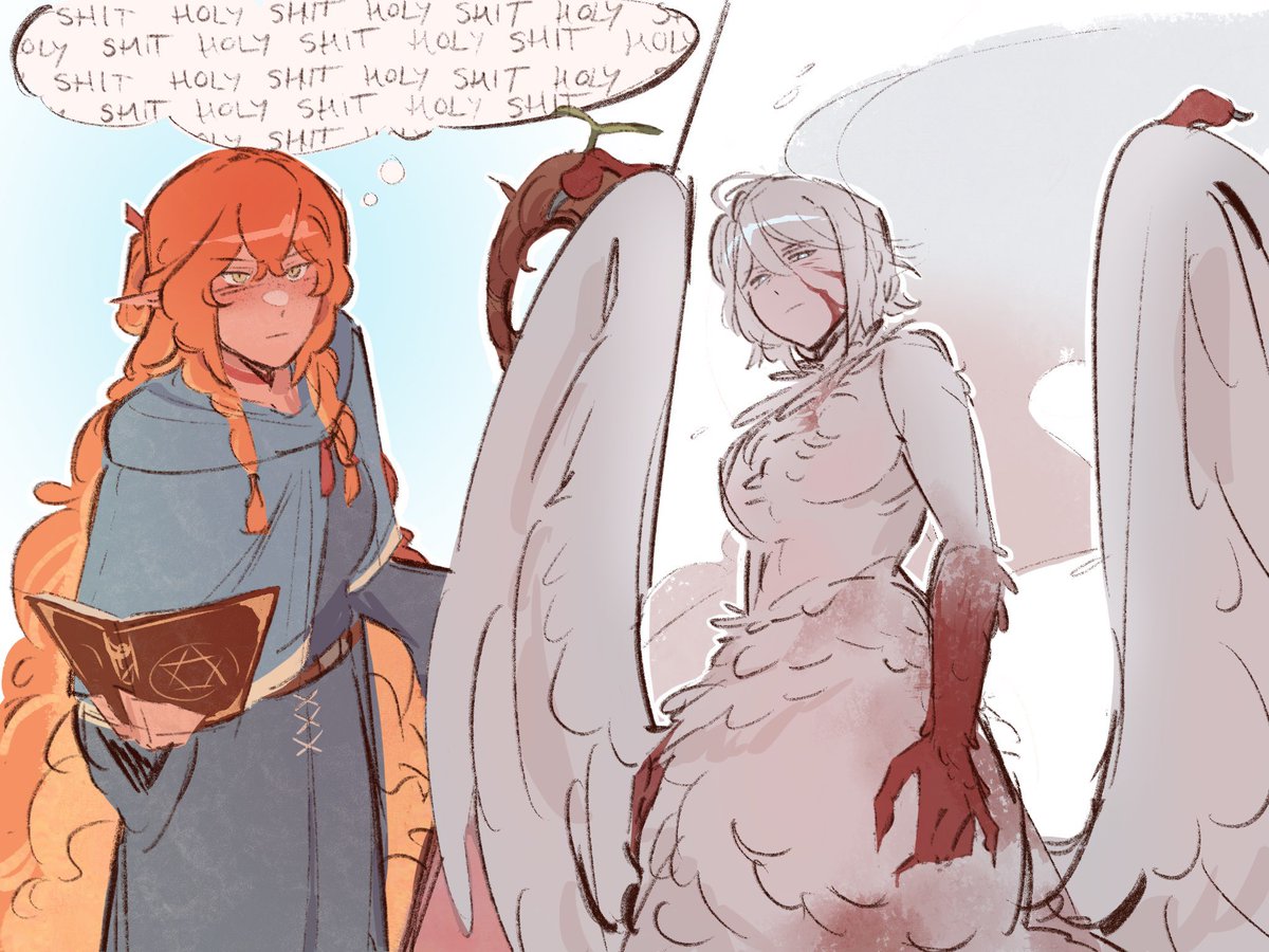 L0yoke's tweet image. She want that chimera lady so bad.. #Limbus_Company #LimbusCompany