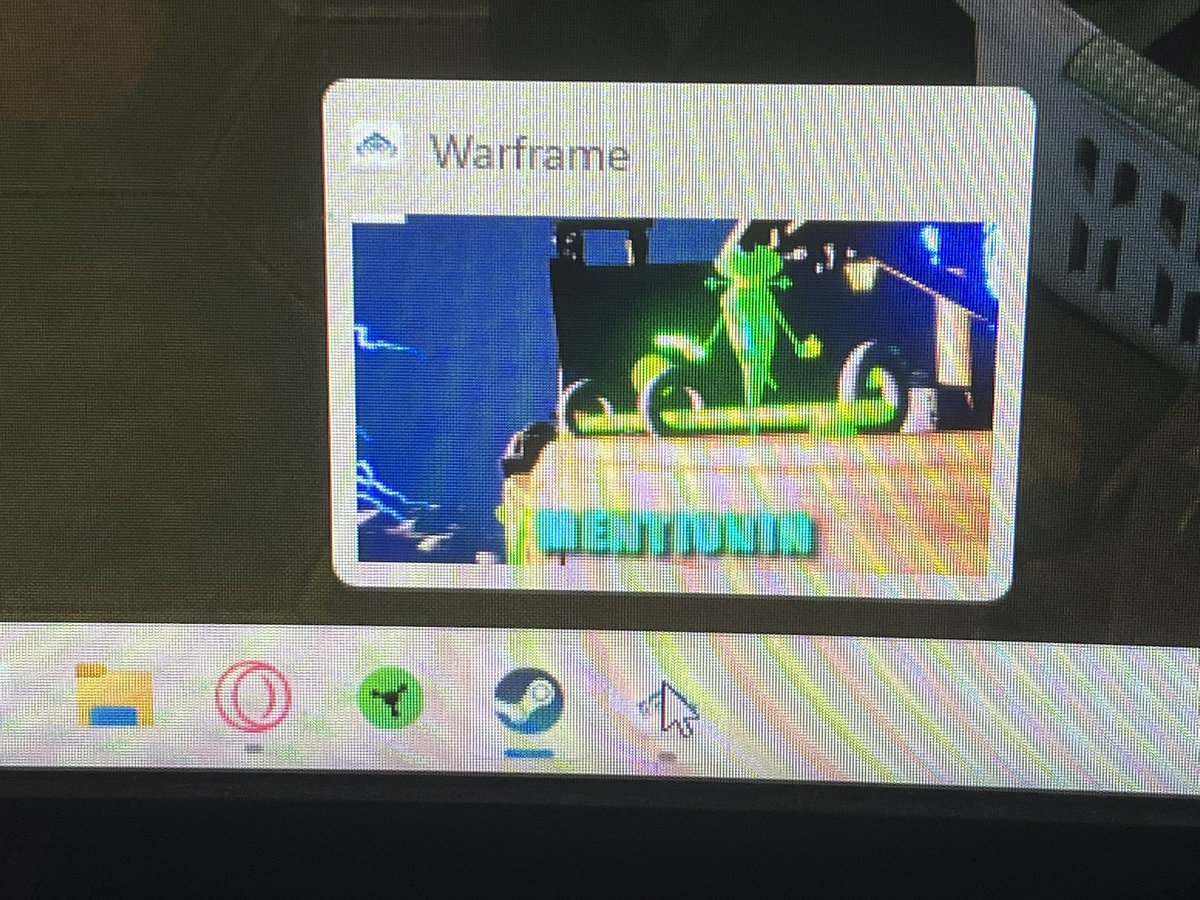 Positive_J_C's tweet image. Wow apparently they added glorb to warframe