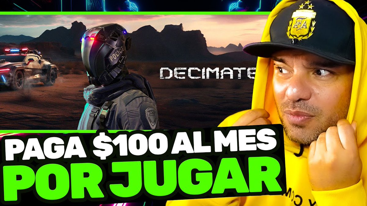 franlisok's tweet image. 🚨 I’ve been playing DECIMATED for a while now — a post-apocalyptic AAA game set in a brutal cyberpunk world. 👾🔥
You can play, survive, explore… and earn real money with their token $DIO! 💰
I made a full tutorial video explaining how to get started and make money. 👇
📹…