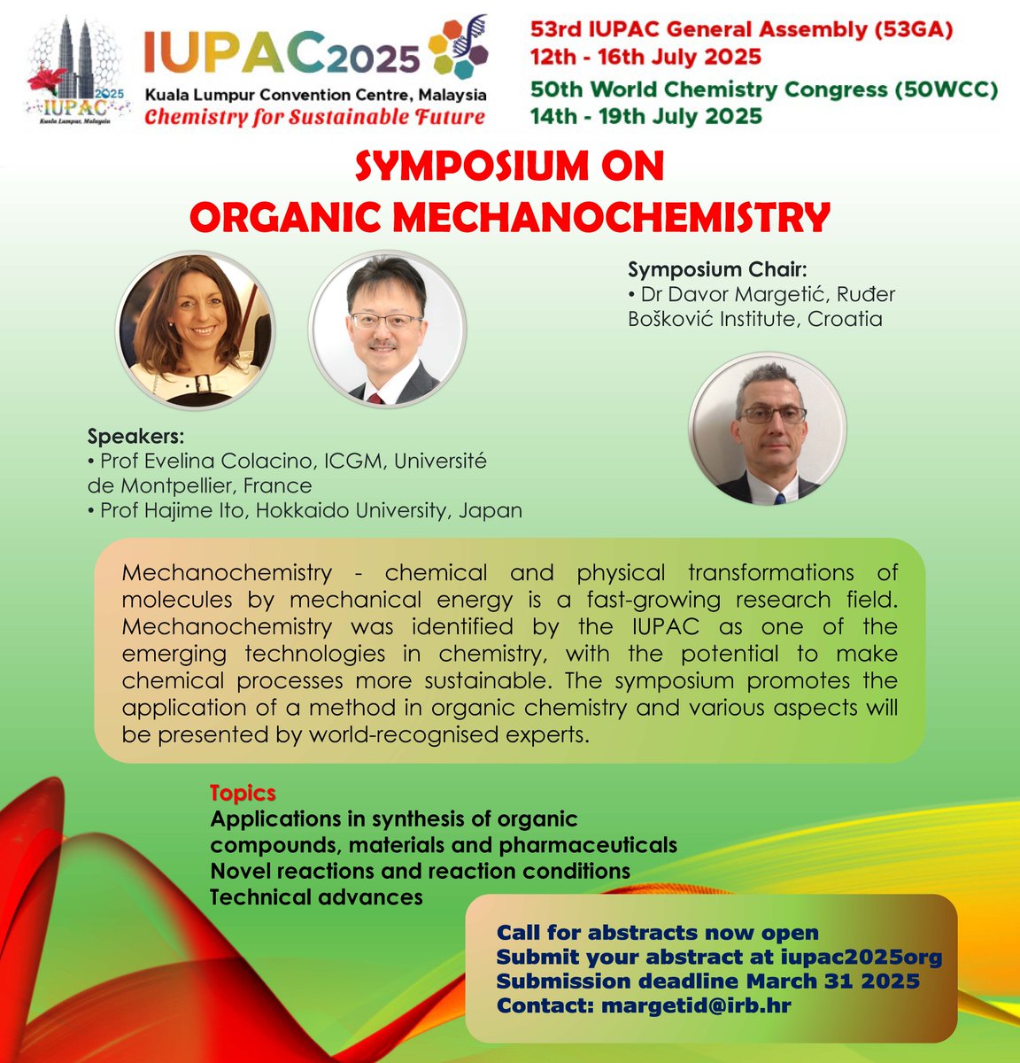 Hajime Ito (@haj19932469) on Twitter photo IUPAC 2025, Symposium on Organic Mechanochemistry today, I am delighted to be there! <a href="/ICReDDconnect/">Hokkaido University ICReDD</a> #mechanochemistry IUPAC 2025, Symposium on Organic Mechanochemistry today, I am delighted to be there! <a href="/ICReDDconnect/">Hokkaido University ICReDD</a> #mechanochemistry
