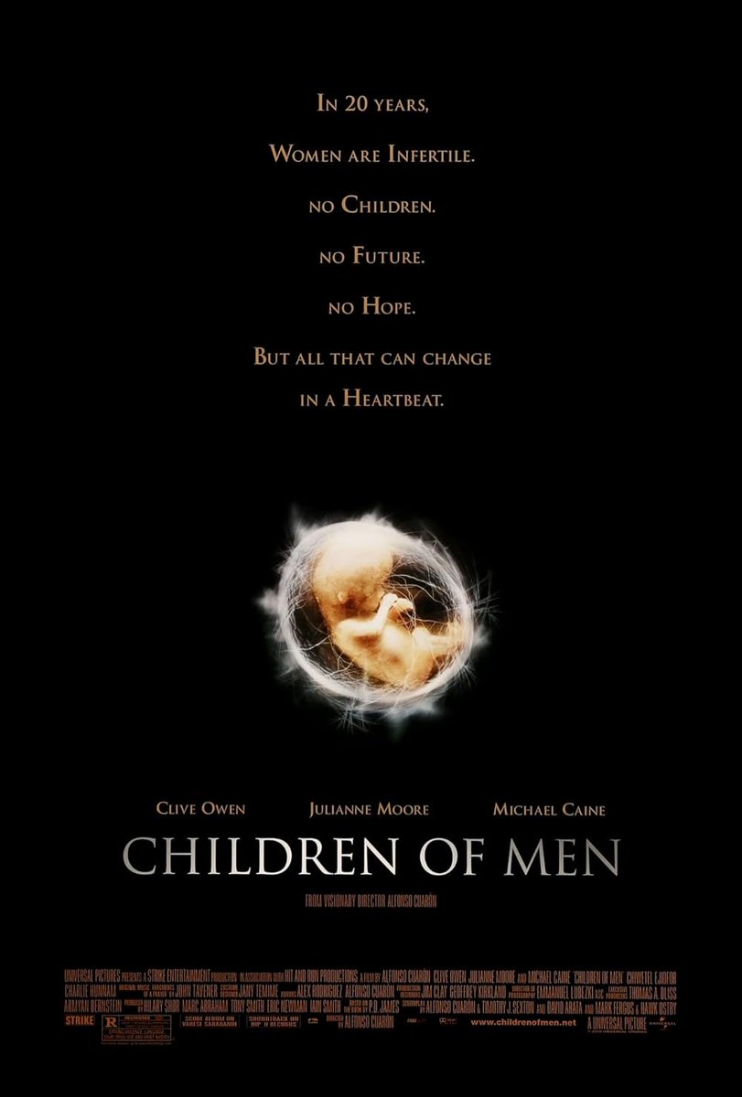 ApocalypseJow's tweet image. #NowWatching

Children of Men (2006)
Dir. Alfonso Cuarón