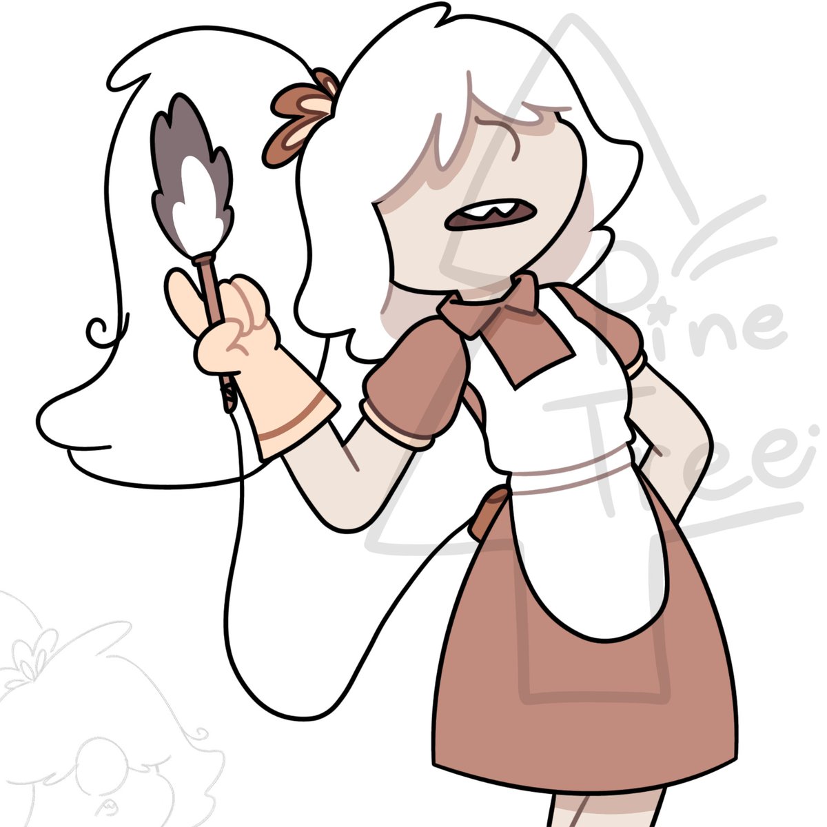 Minecraft_cak33's tweet image. .... 
Humanized both Baggy and Kiwi