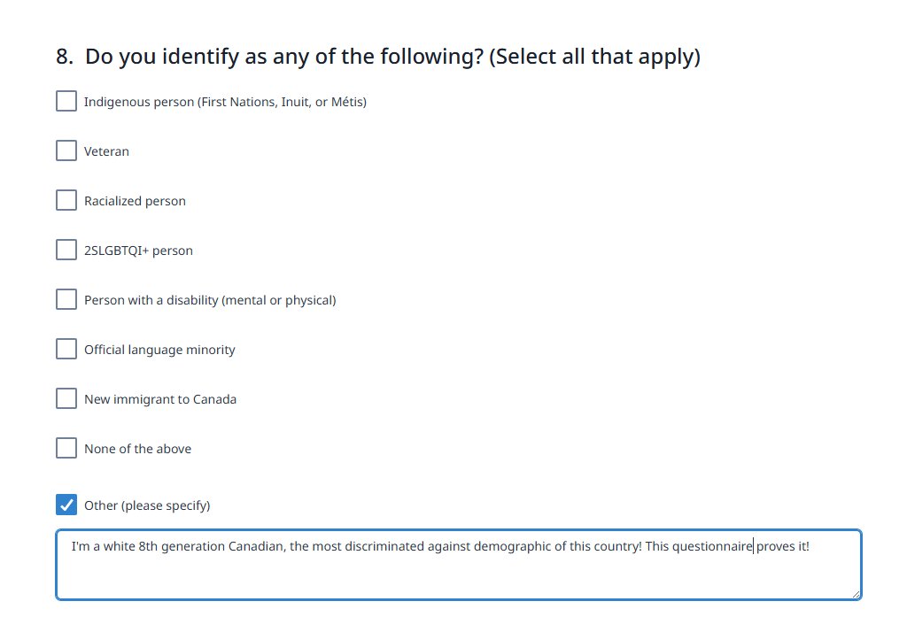 CanadianGrayMan's tweet image. Complete this survey, and be sure to NOT select the firearms buyback.
canada.ca/en/department-…
Also...