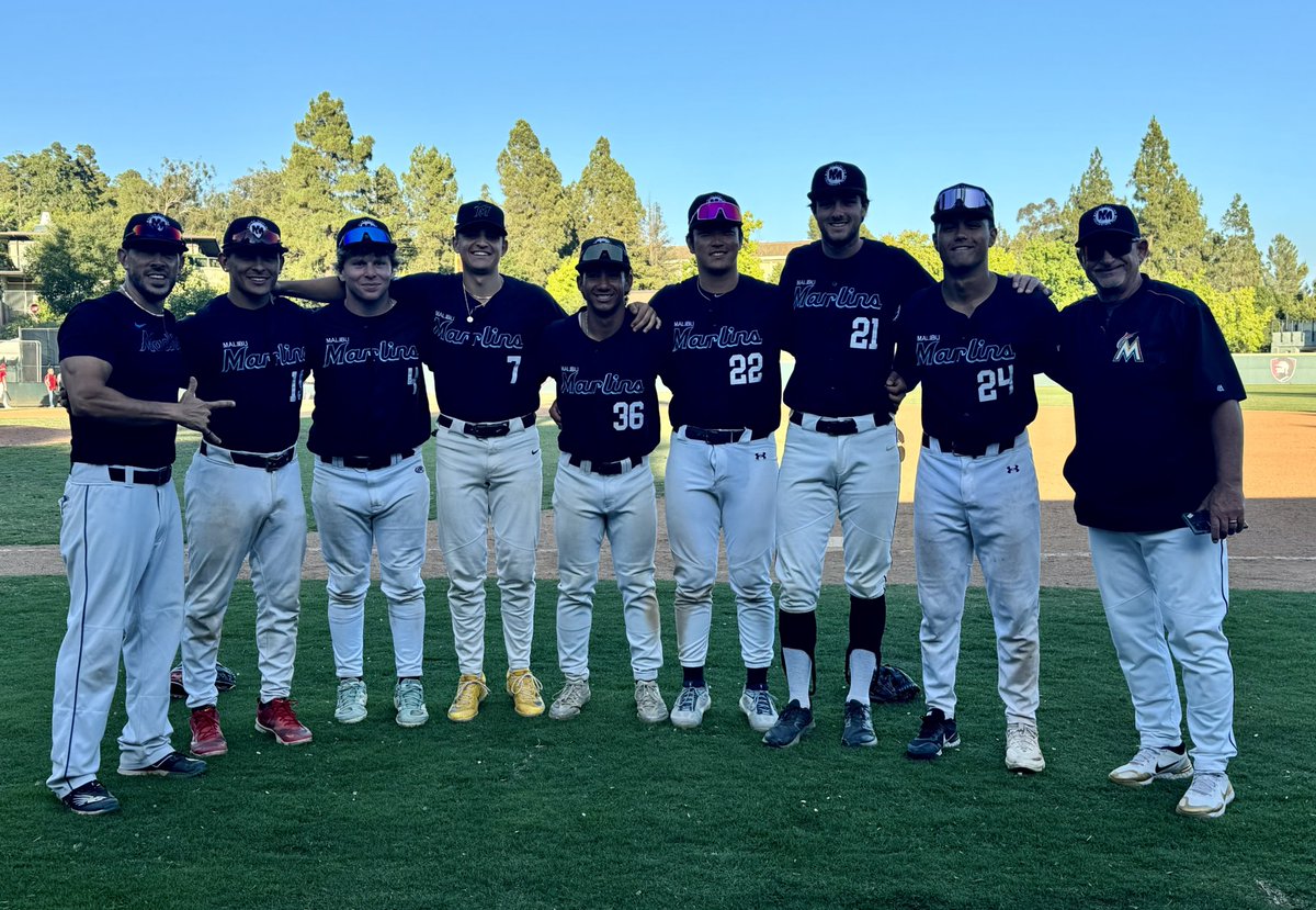 Don Moriarity (GM) (@socalcubsbb) on Twitter photo Congratulations to the Malibu Marlins Collegiate Team players who brought home the W at the 2025 GCCL Allstar game at Westmont College. Manager Greg Granillo and Coach Mike Crosby.@cubs <a href="/Ecrbaseball/">ECR Baseball</a> <a href="/MiLB/">Minor League Baseball</a> Congratulations to the Malibu Marlins Collegiate Team players who brought home the W at the 2025 GCCL Allstar game at Westmont College. Manager Greg Granillo and Coach Mike Crosby.@cubs <a href="/Ecrbaseball/">ECR Baseball</a> <a href="/MiLB/">Minor League Baseball</a>