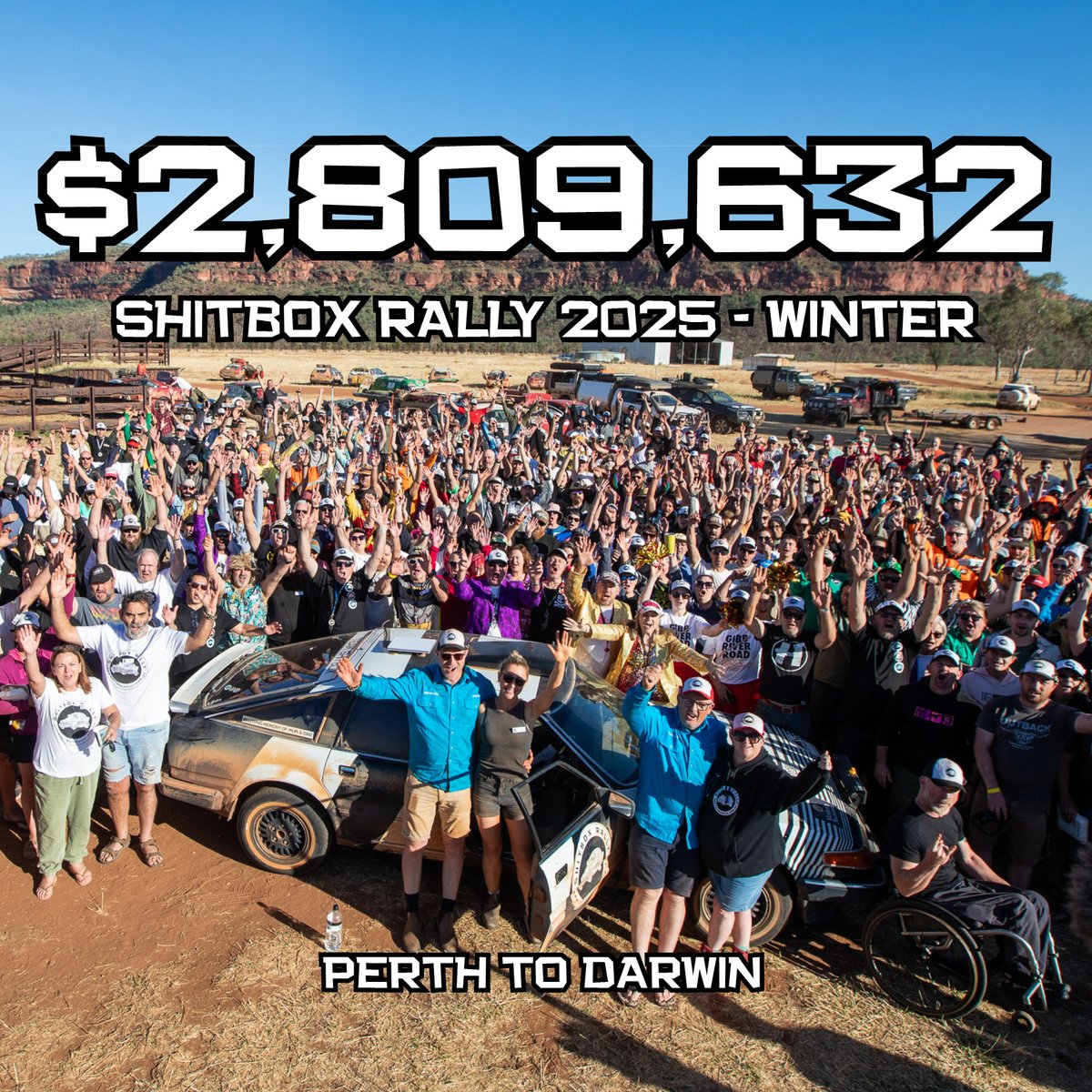 Box Rallies (@boxrallies) on Twitter photo CONGRATULATIONS to the legends of our 2025 Winter Rally, Perth to Darwin who have smashed the fundraising. Thank you, to everyone that donated to, or sponsored a team and supported us along the way from Perth to Darwin. <a href="/CCNewSouthWales/">Cancer Council NSW</a> CONGRATULATIONS to the legends of our 2025 Winter Rally, Perth to Darwin who have smashed the fundraising. Thank you, to everyone that donated to, or sponsored a team and supported us along the way from Perth to Darwin. <a href="/CCNewSouthWales/">Cancer Council NSW</a>