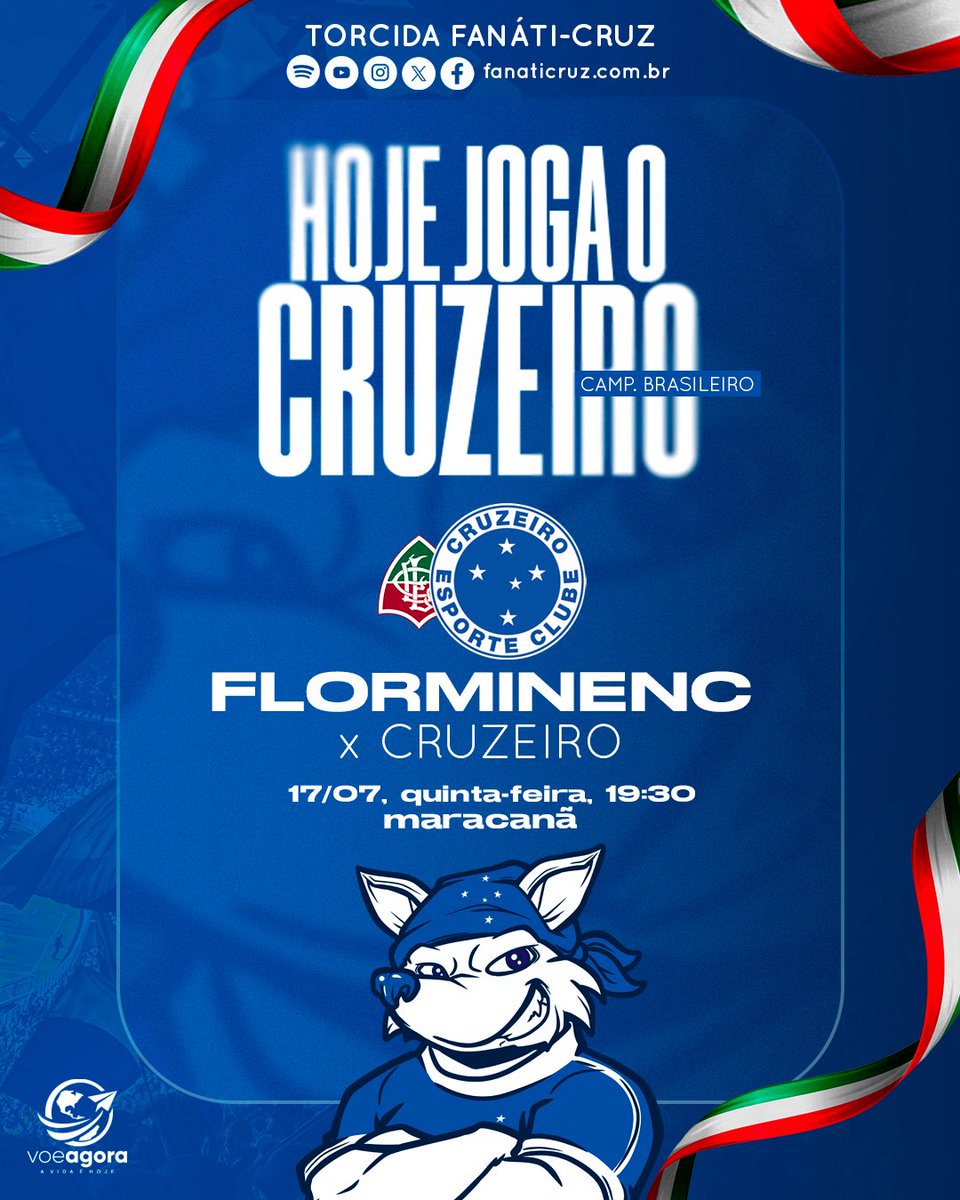 TFCFanatiCruz's tweet image. HOJE TEM CRUZEIRO! 👊🏼🔵⚪️
O Cruzeiro enfrenta o fluminense no Maracanã, às 19:30, pelo Campeonato Brasileiro.
Partida importante para continuarmos no topo da tabela e só os 3 pontos interessam!
TFC - A TORCIDA QUE MAIS CANTA NO BRASIL
#tfc #barrabrava #fechadocomocruzeiro