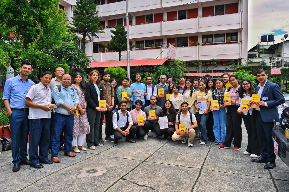 The MoHP, <a href="/WHONepal/">WHO Nepal</a> &amp; partners have launched National #Dengue Awareness Month in #Nepal 🇳🇵Inaugurated by Hon'ble Minister of Health, the campaign aims to institutionalize coordinated efforts for dengue prevention &amp; control as an annual health initiative 🔗 shorturl.at/hWVn6