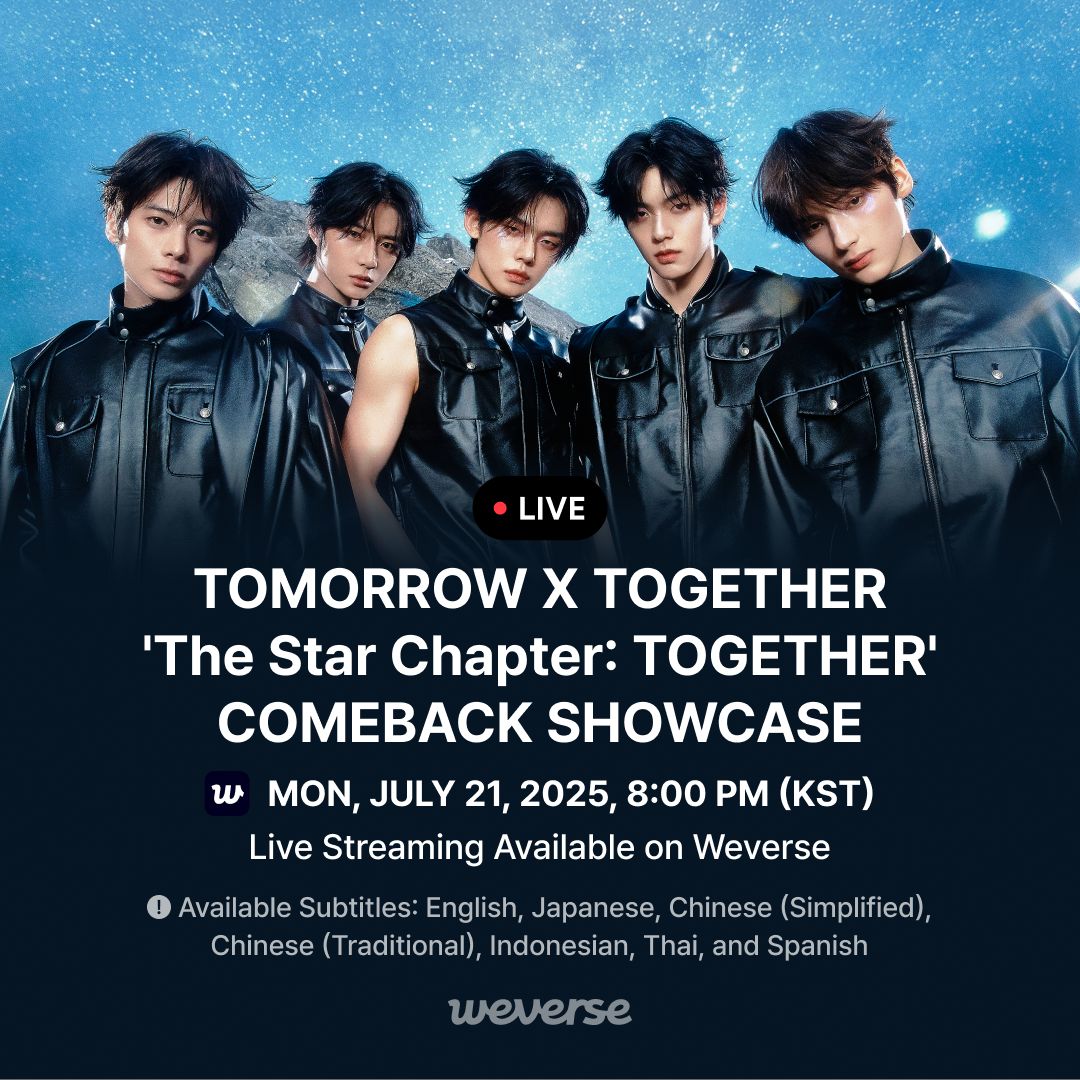 Weverse_LIVE] TOMORROW X TOGETHER 'The Star Chapter: TOGETHER