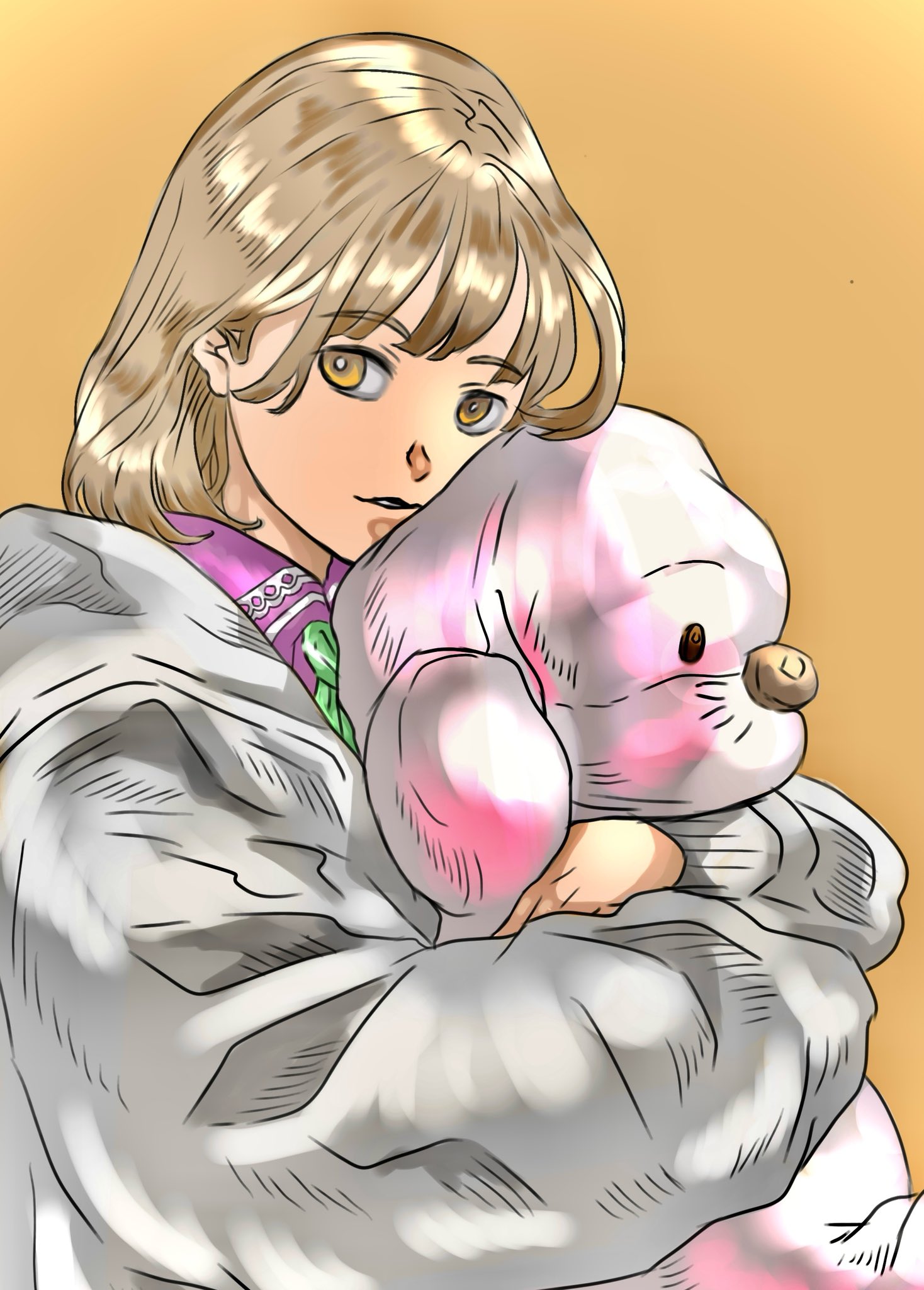 キロメロさん　絵 キロメロさん ジクレー版画