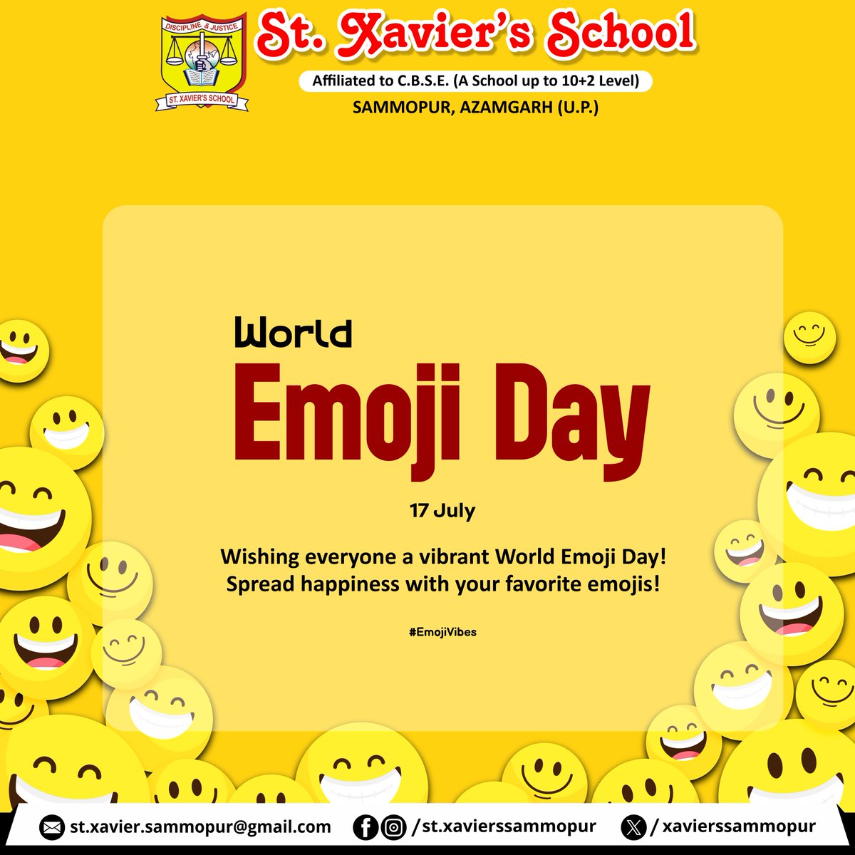 xavierssammopur's tweet image. Happy World Emoji Day! Embrace the power of emojis to express yourself!  #EmojiExpression