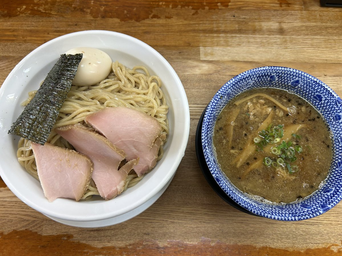 久々つけ麺食べました😋